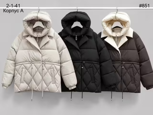 Зимние женские куртки с капюшоном
