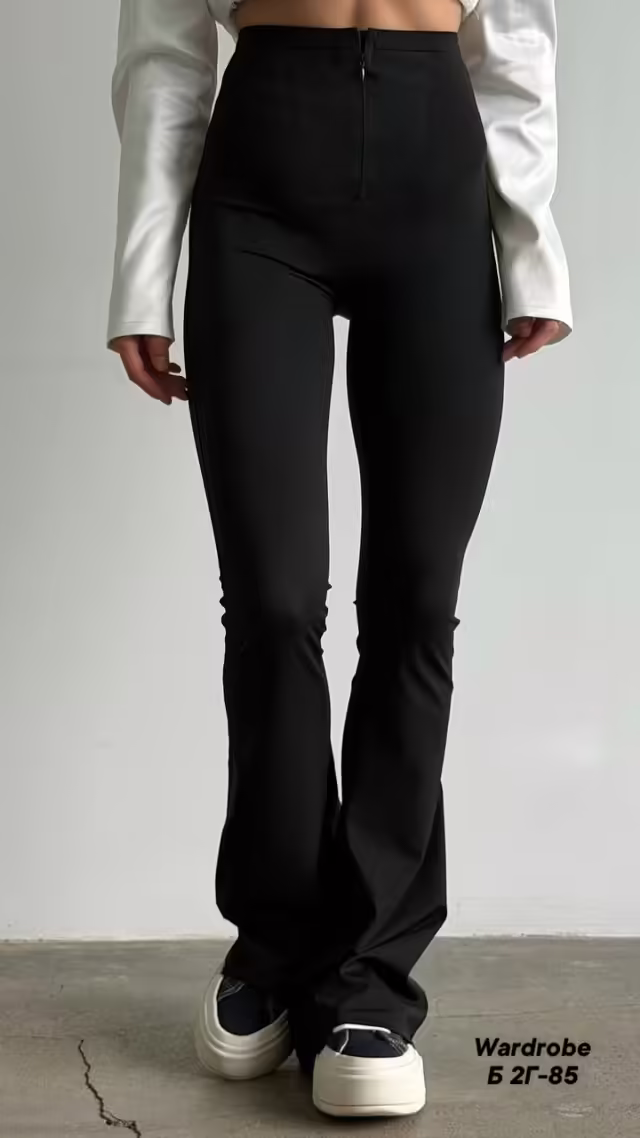 Женские легинсы клёш. фото 2