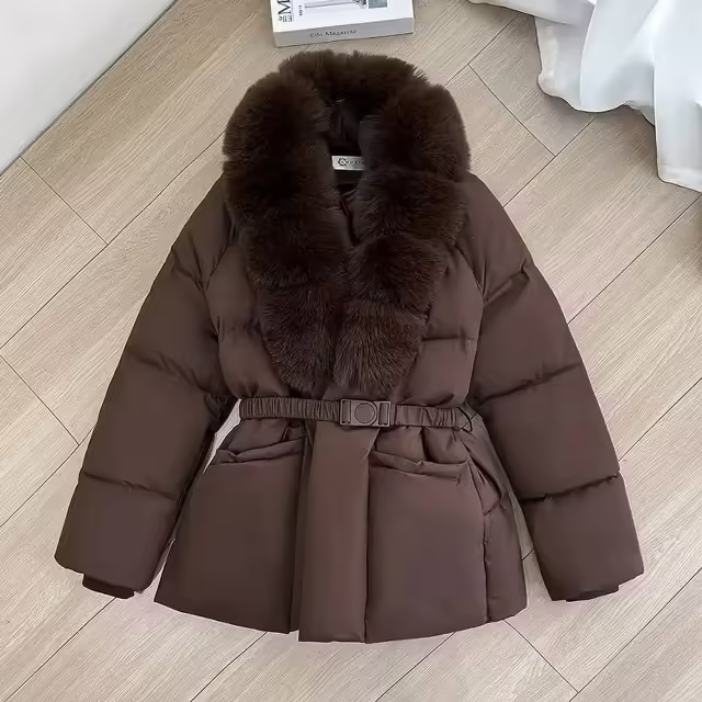 Женские куртки с мехом. фото 2