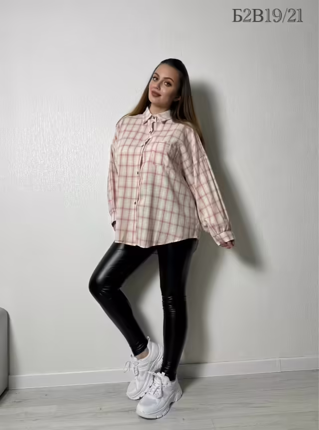 Хлопковые женские рубашки