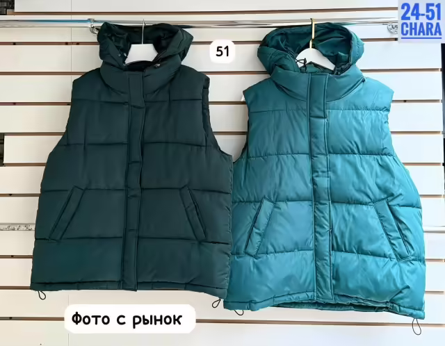 Осенние женские жилетки. фото 3