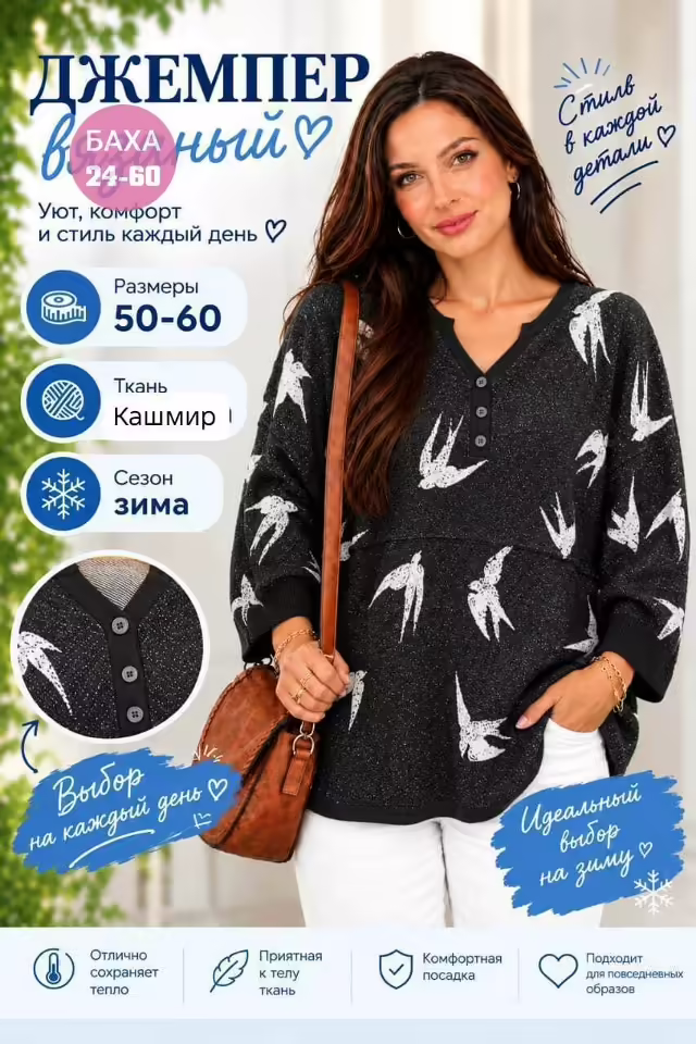 Женские свитера. фото 2