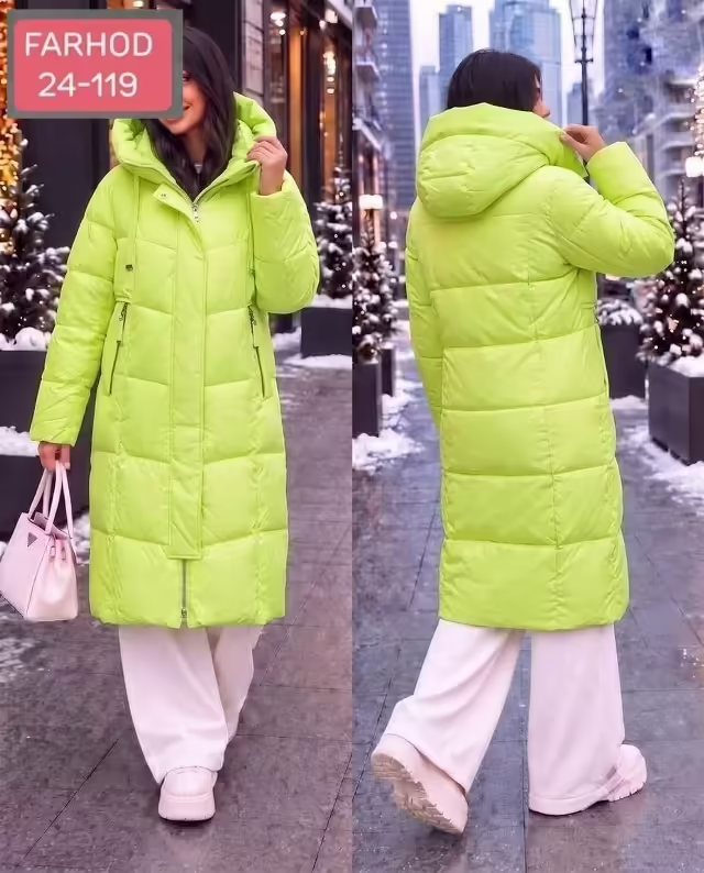 Зимние женские куртки с капюшоном