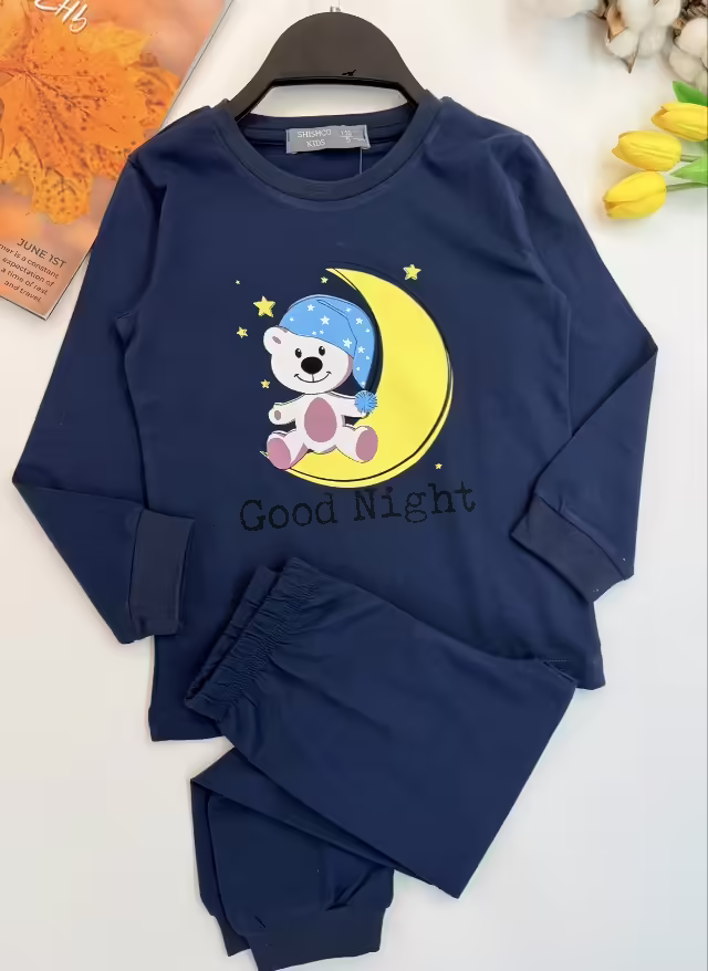 Хлопковые детские пижамы
