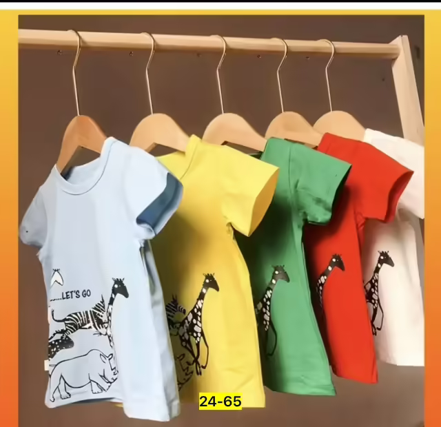 Хлопковые детские футболки
