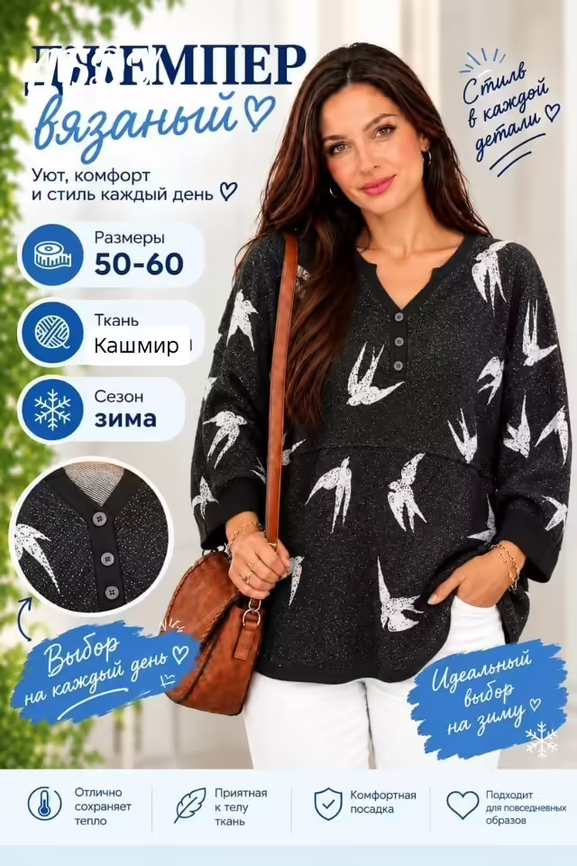 Женские свитера. фото 2
