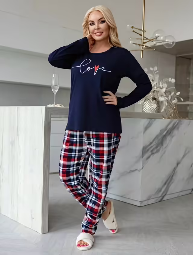 Женские пижамы с начёсом