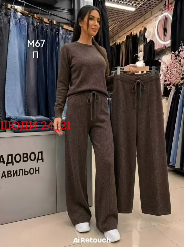 Бомбические кашемировые женские брюки. фото 3