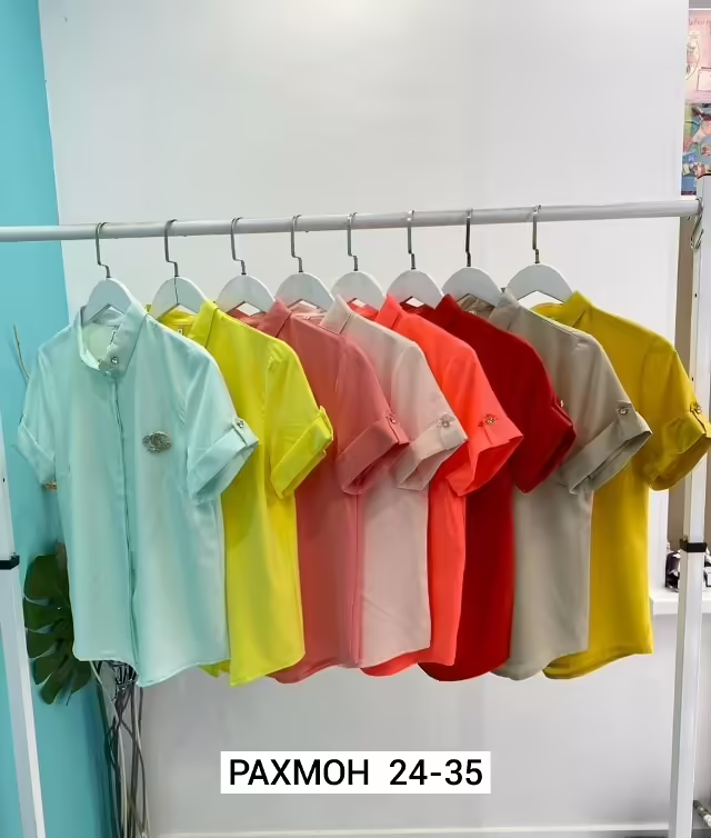 Хлопковые женские рубашки. фото 3
