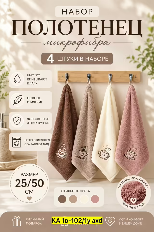Полотенца из микрофибры