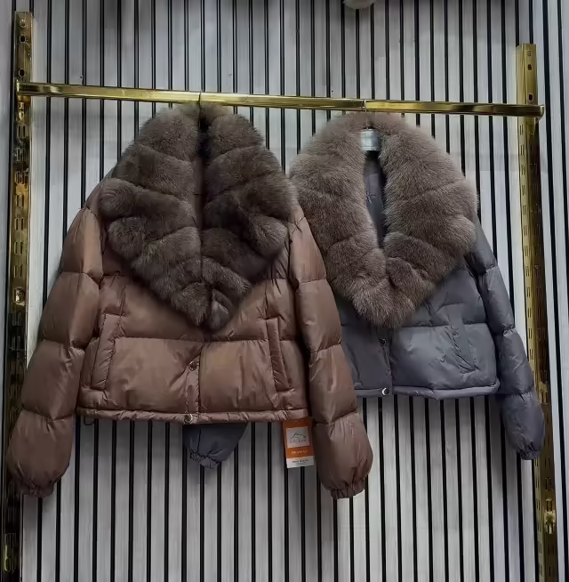 Люксовые женские пуховики