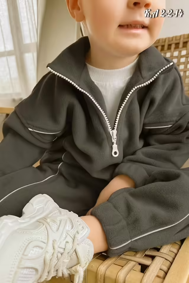Двусторонние детские костюмы на флисе
