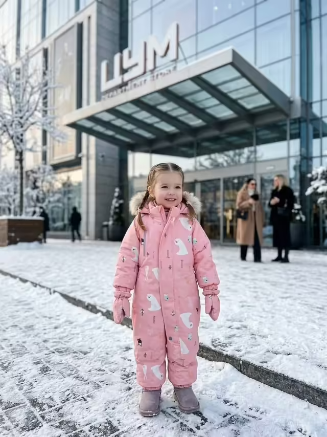 Зимние детские комбинезоны. фото 2