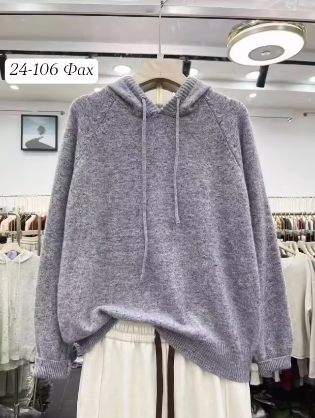 Зимние женские худи. фото 3