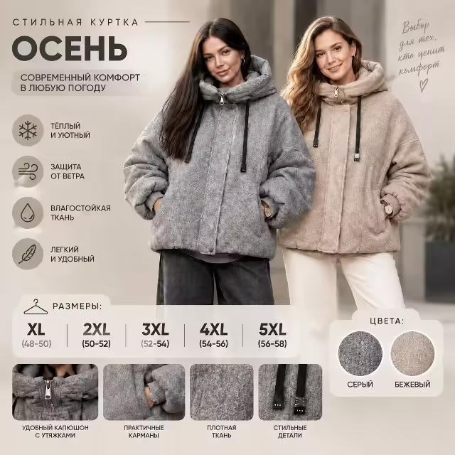 Стильные женские куртки