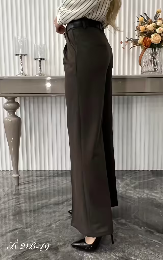 Кашемировые женские брюки. фото 2