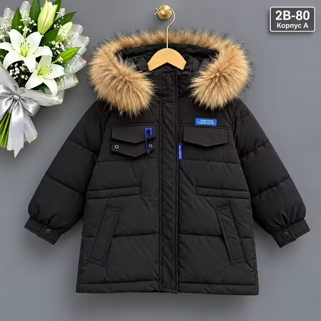 Хлопковые детские куртки