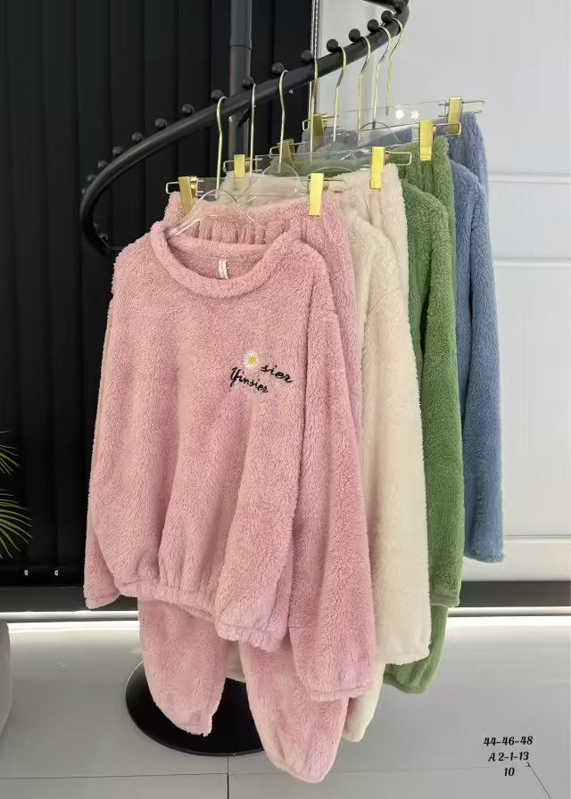 Махровые женские пижамы