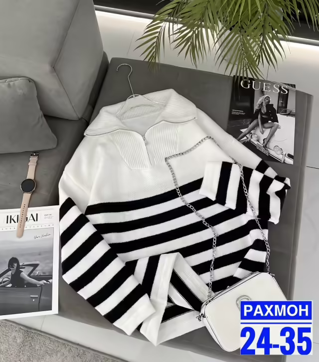Вязаные женские свитера