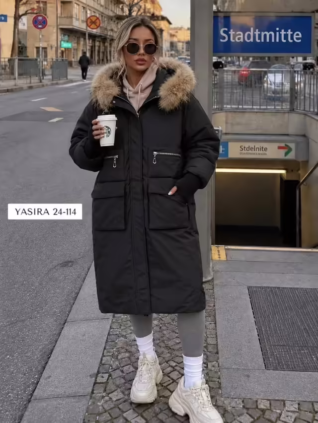 Зимние женские куртки с мехом. фото 2