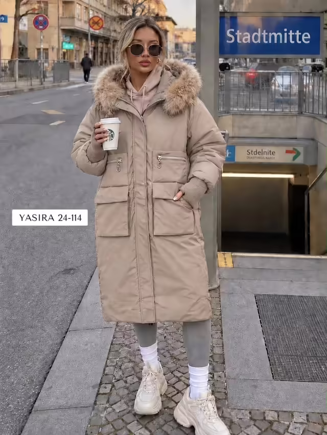 Зимние женские куртки с мехом. фото 3