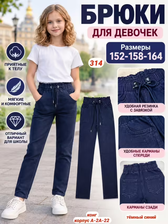 Детские джинсы