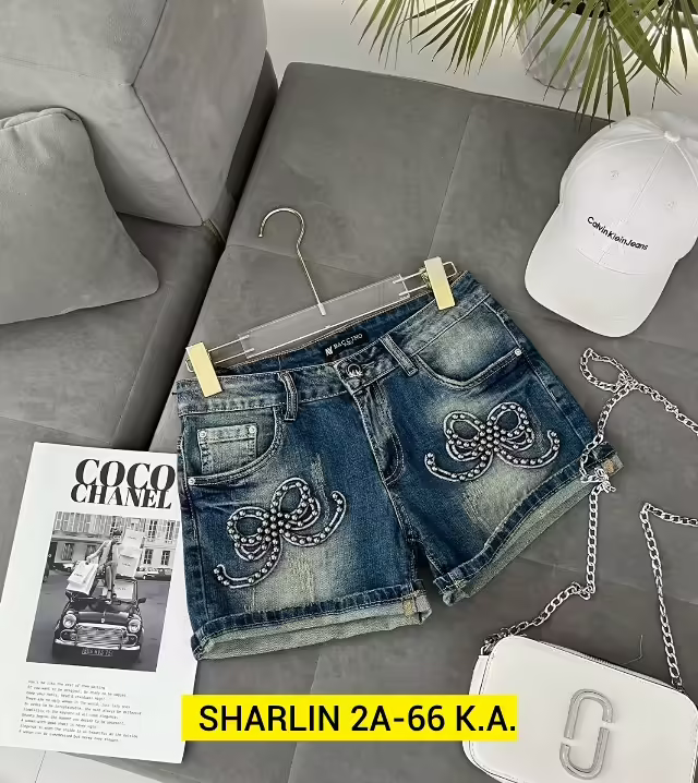 Джинсовые женские шорты