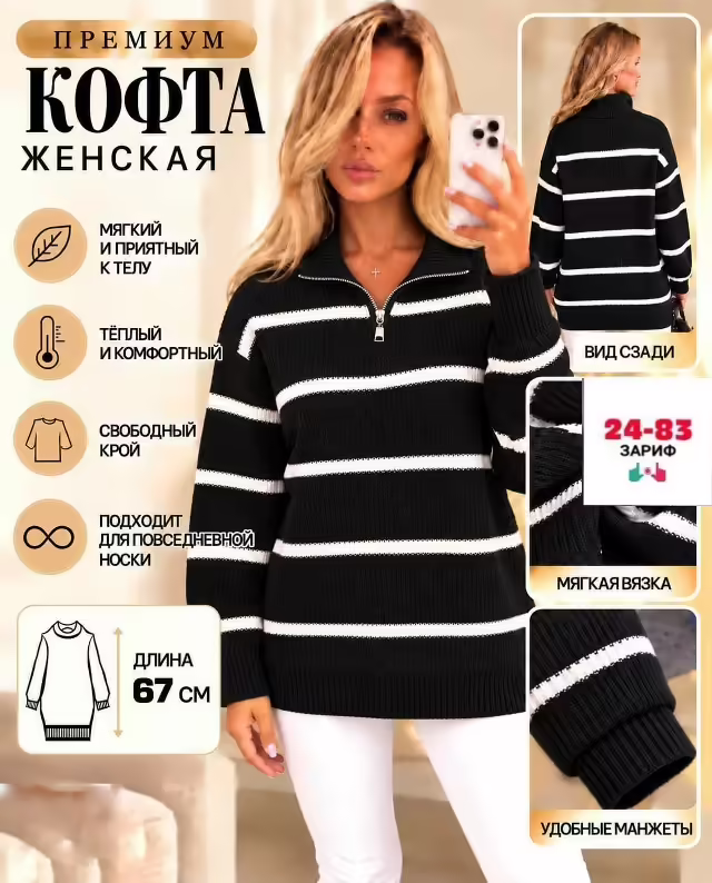 Женские кофты. фото 2