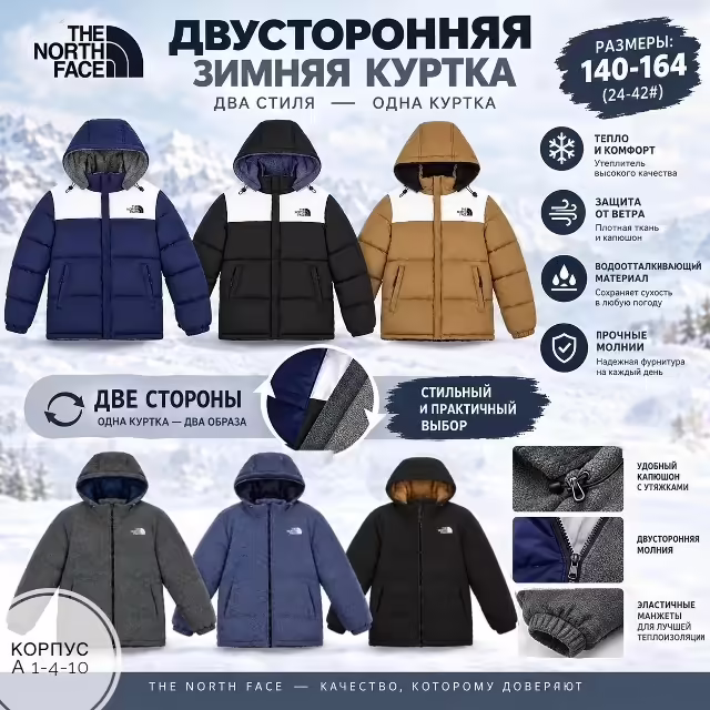 Зимние детские куртки