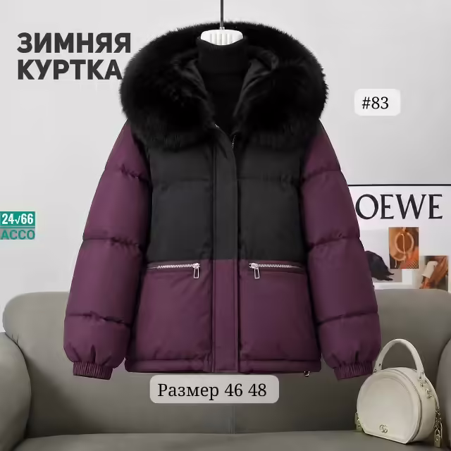 Комфортные зимние стильные женские куртки