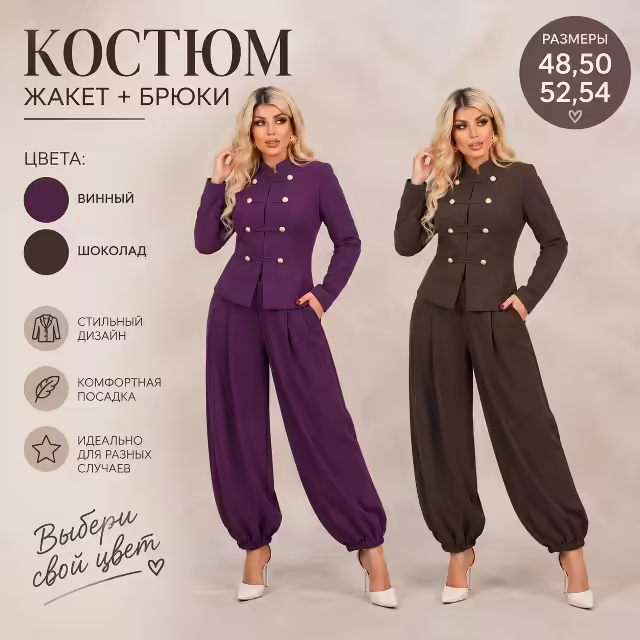 Женские костюмы