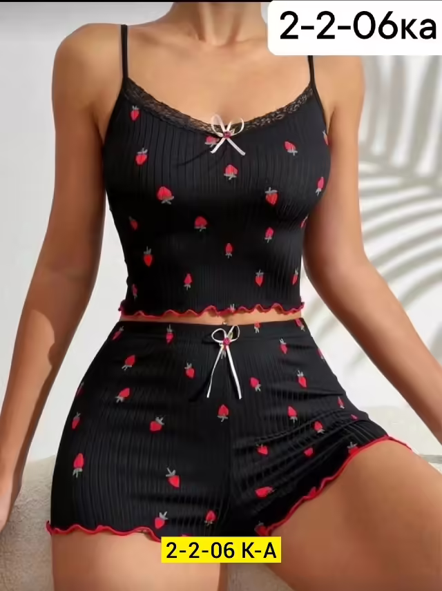 Хлопковые женские пижамы