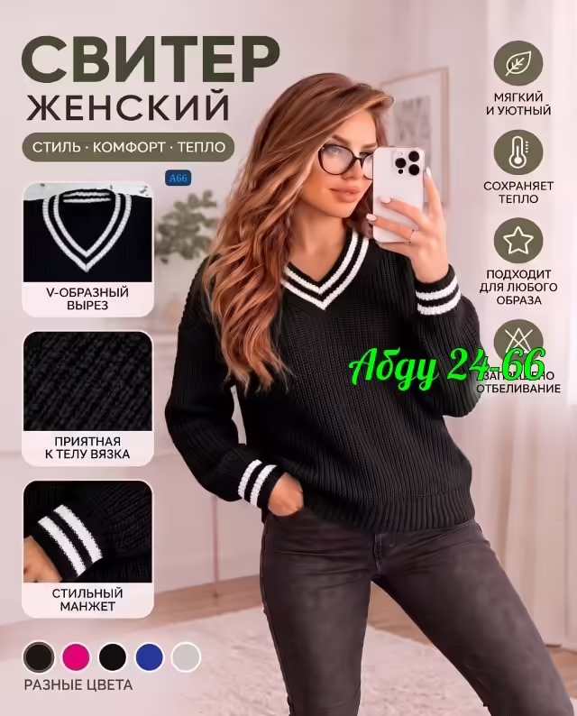 Трендовые женские свитера