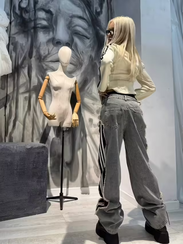 Женские джинсы balenciag@. фото 3