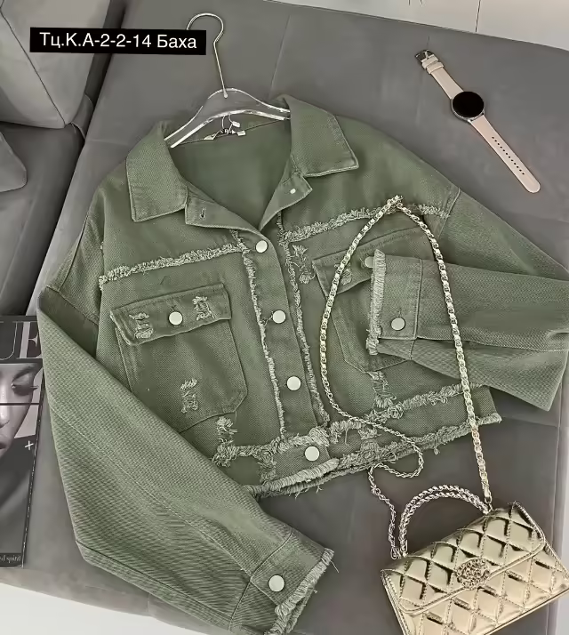 Джинсовые женские куртки