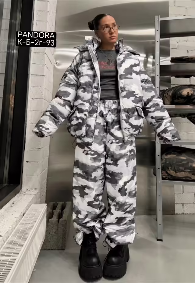 Камуфляжные зимние мужские костюмы