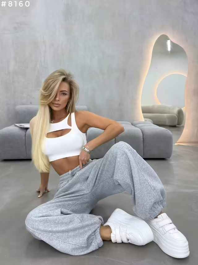 Стильные женские штаны на флисе