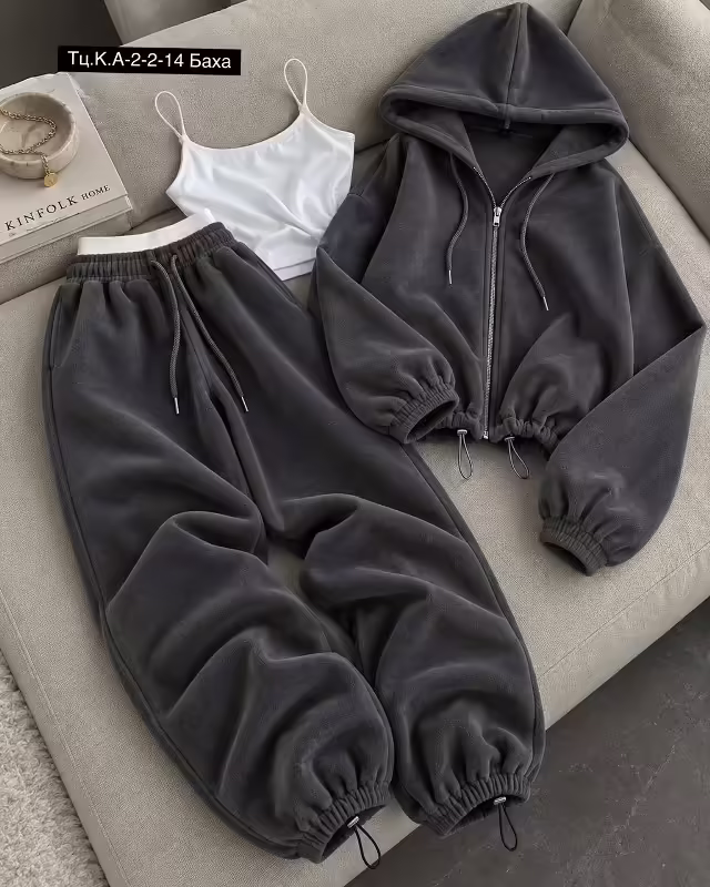 Двусторонние женские костюмы на флисе