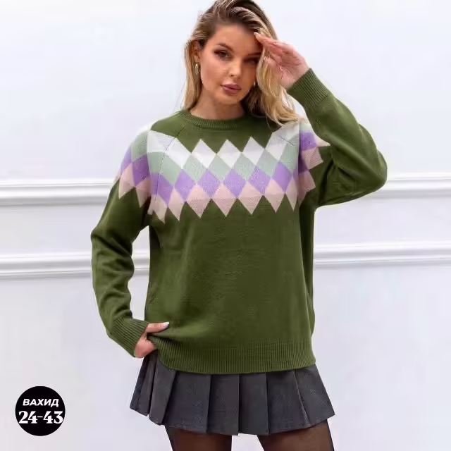 Женские свитера оверсайз