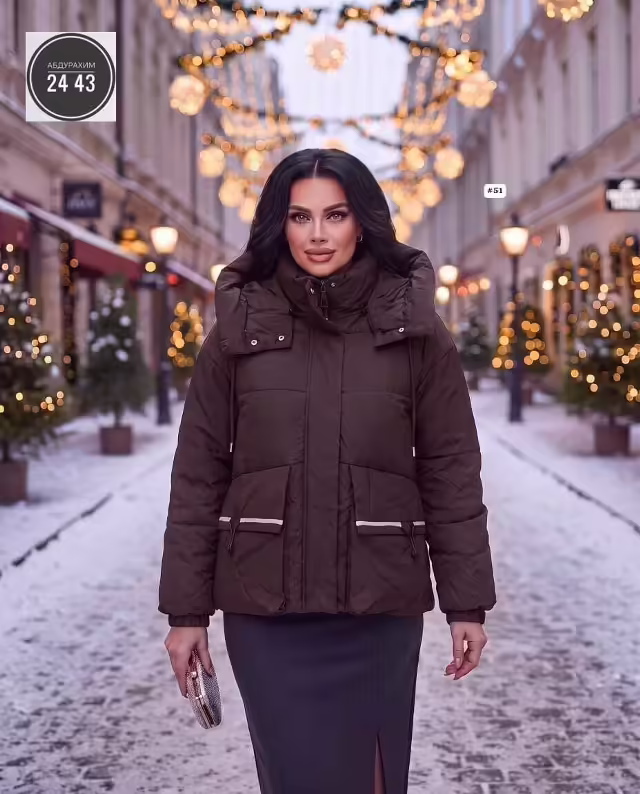 Уютные стильные женские куртки. фото 2