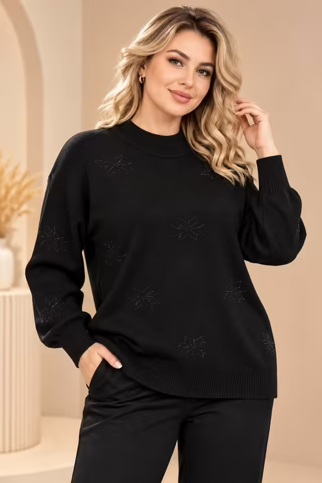 Вязаные стильные женские кофты