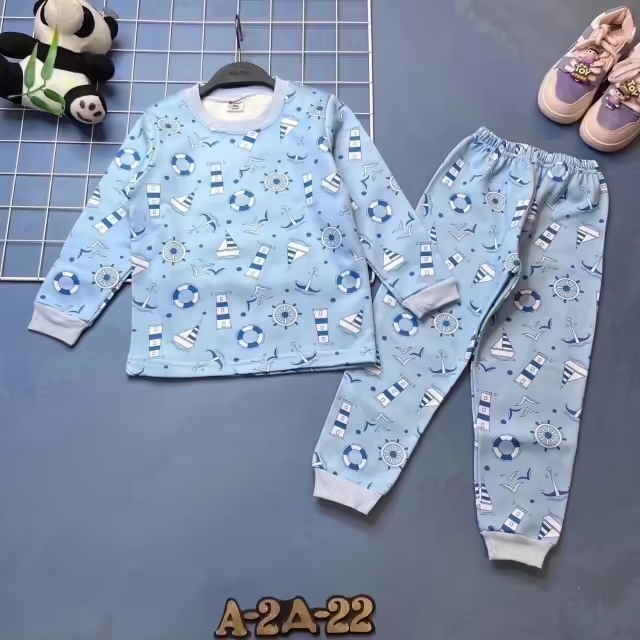 Хлопковые детские пижамы