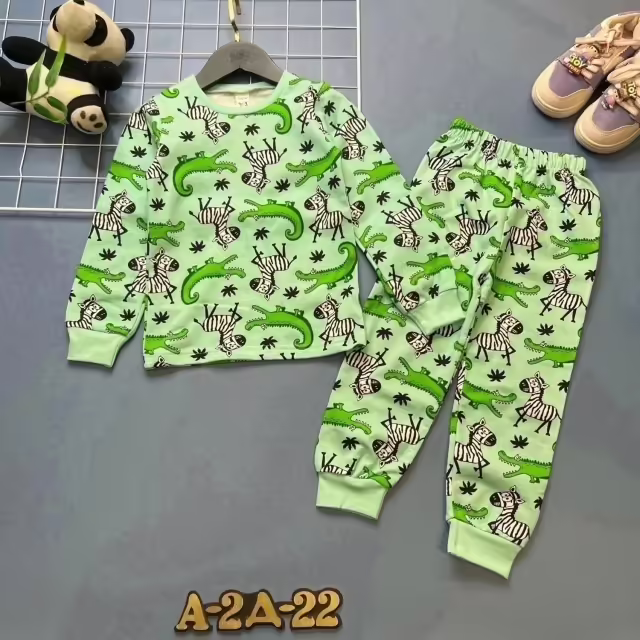 Хлопковые детские пижамы