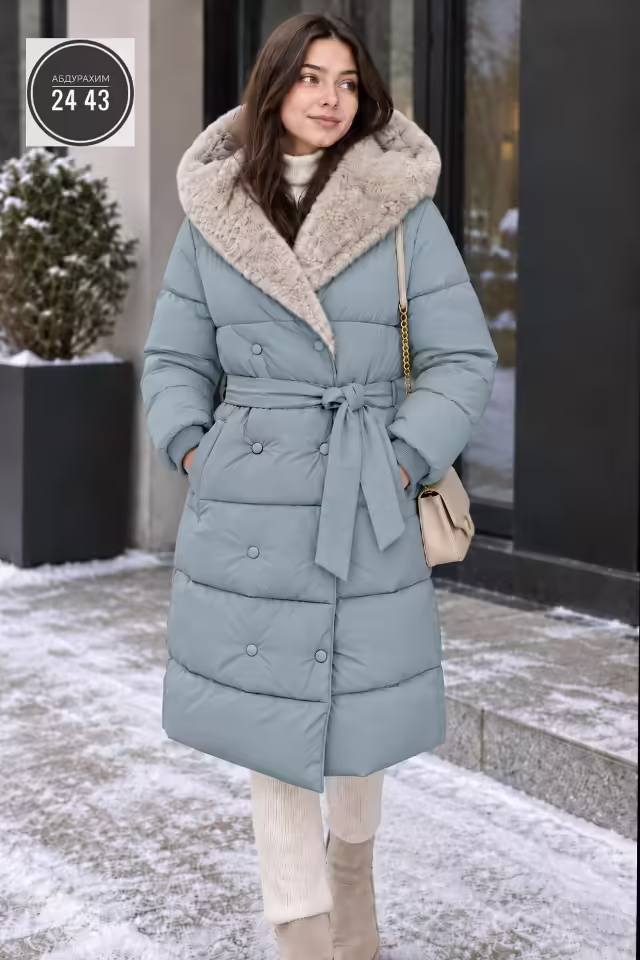 Зимние стильные женские куртки