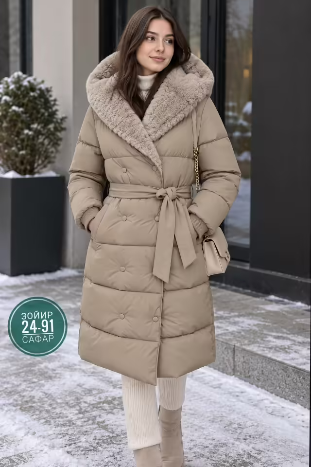 Зимние стильные женские куртки