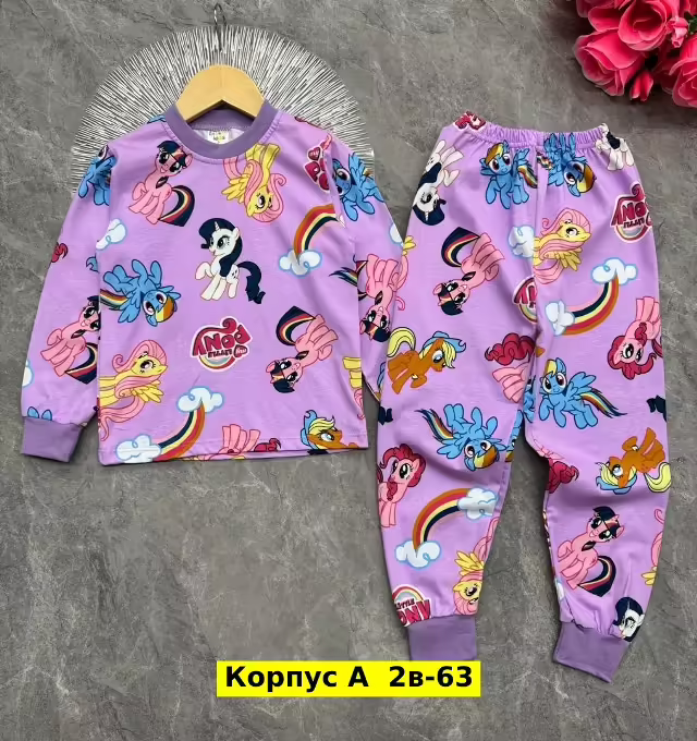 Хлопковые детские пижамы