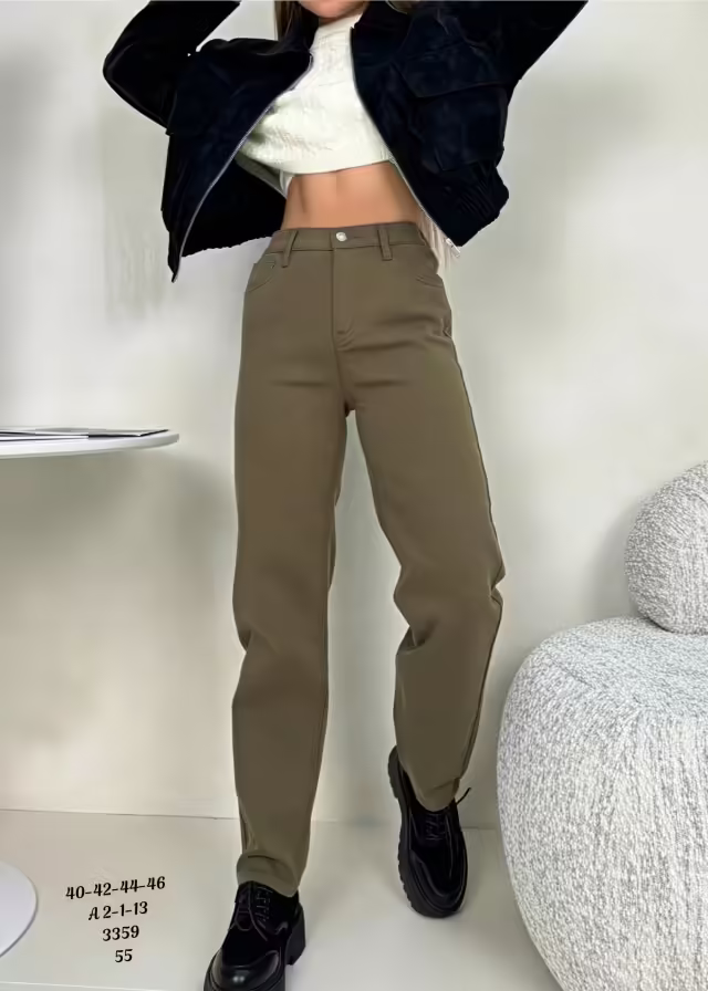 Женские джинсы бананы