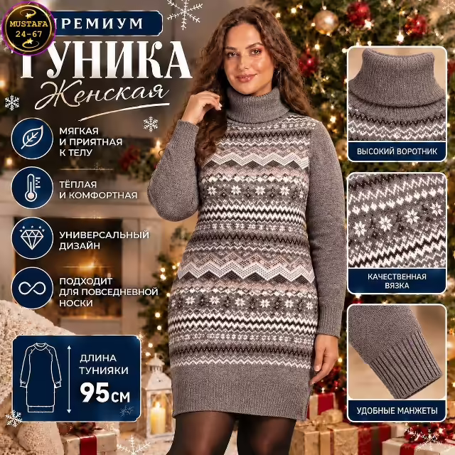 Женские туники