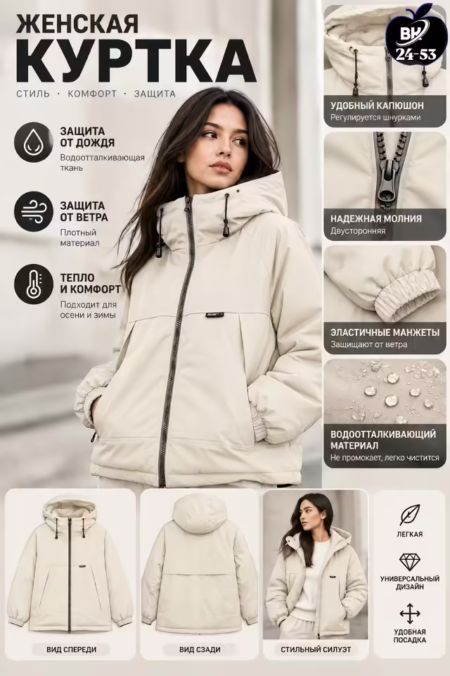 Стильные женские куртки