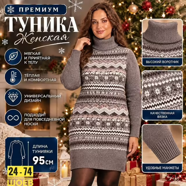 Женские туники